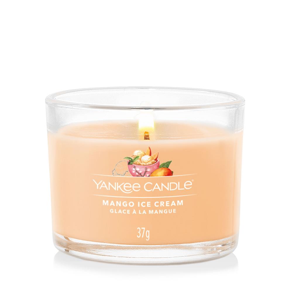 Yankee Candle Mango Ice Cream Filled Votive Candle £3.19